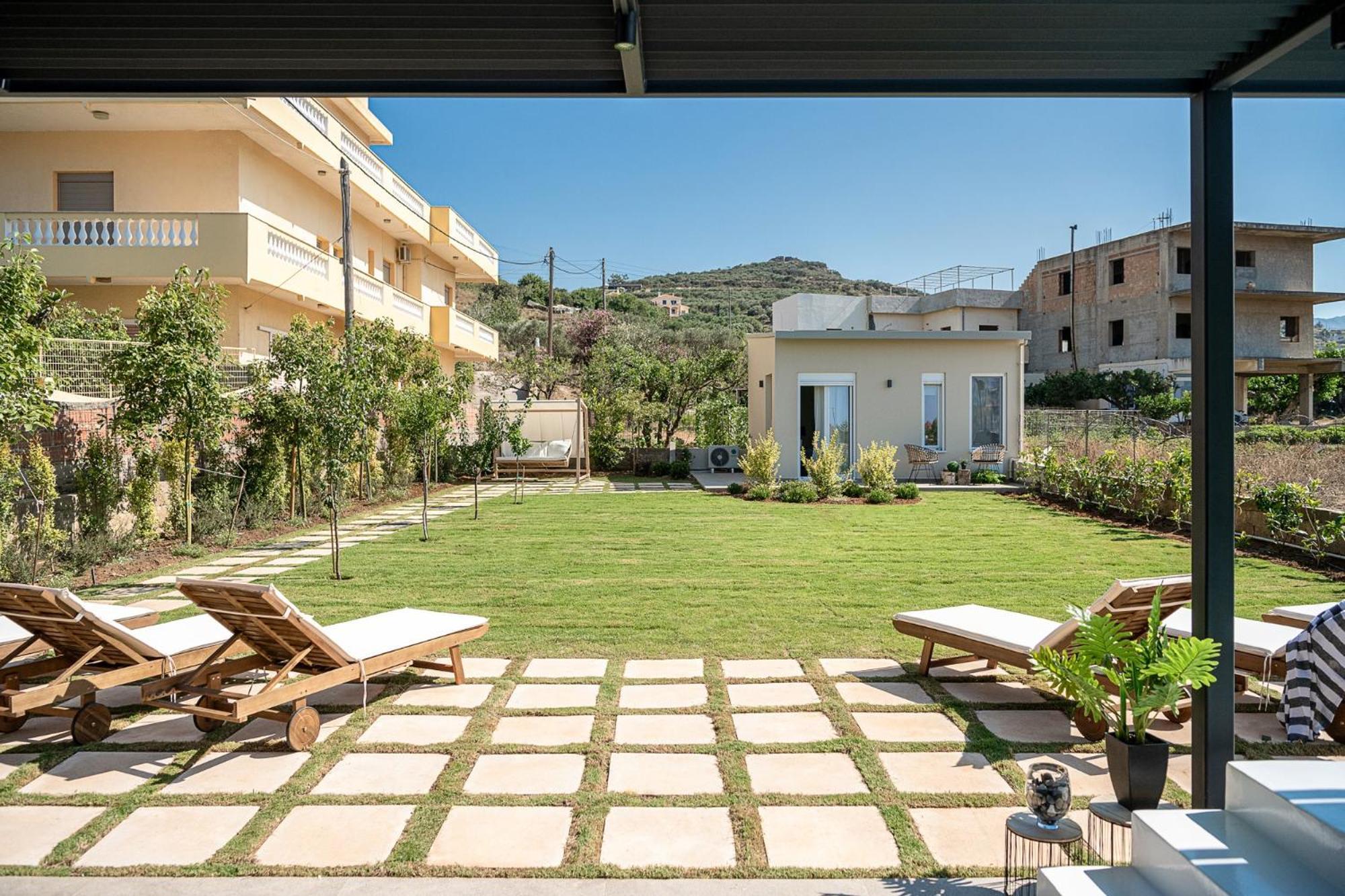 Happyhouse Villa Kissamos Bagian luar foto